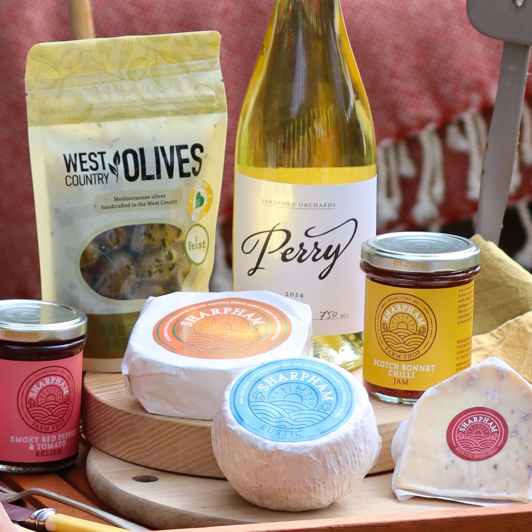 Sharpham Cheese BBQ Box