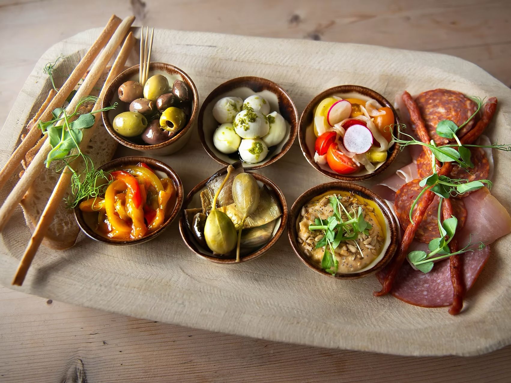 The Duck at Yeoford Nibbles Platter