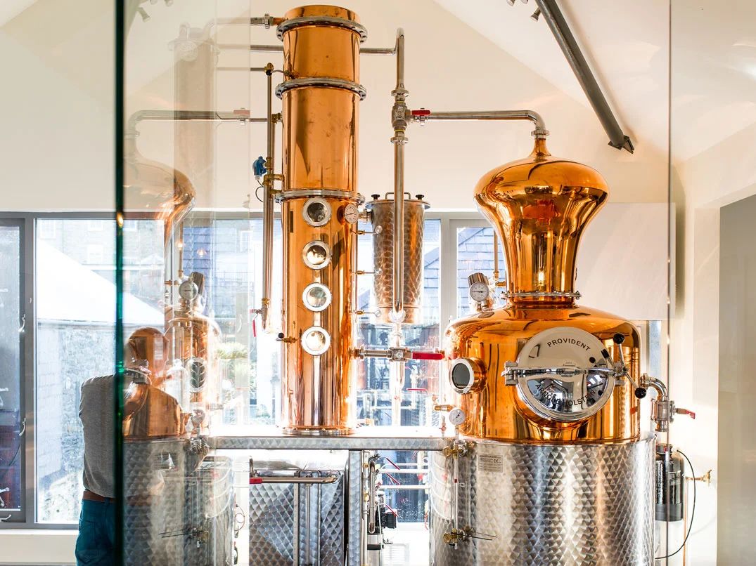 Salcombe Gin stills