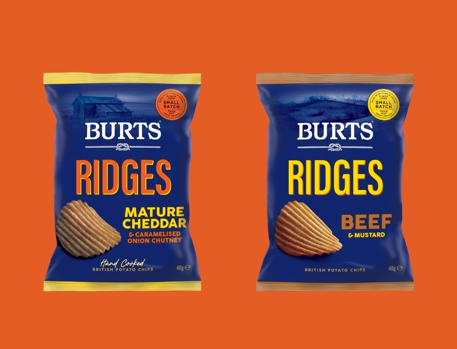 Burts crisps new flavours in Tesco