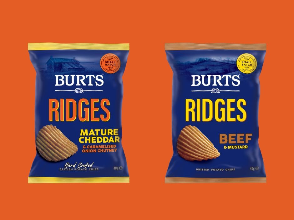 Burts crisps new flavours in Tesco