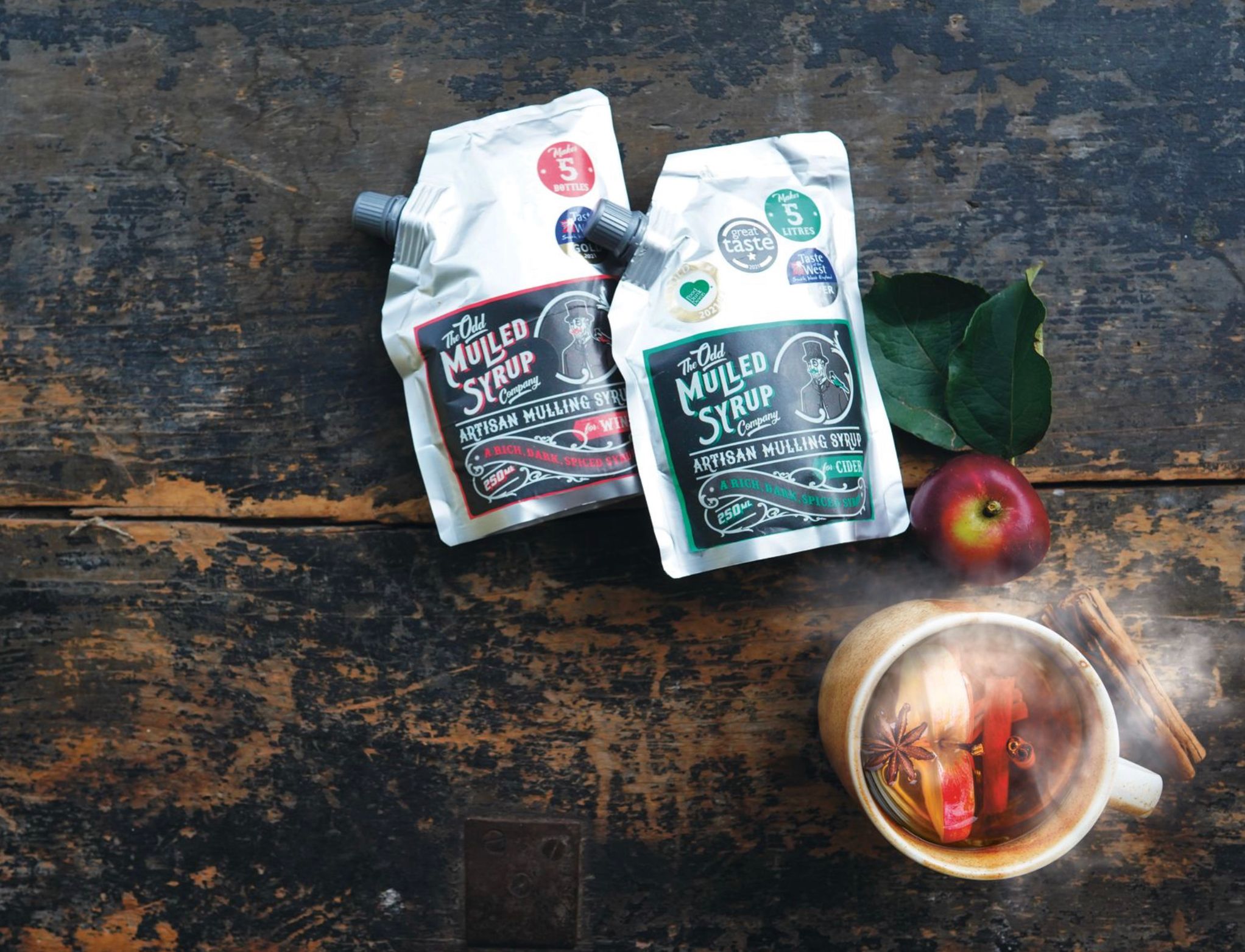 Odd Mulled Wine Syrup pouches