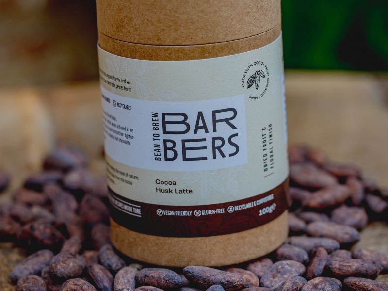 Barbers Cocoa Husk Latte