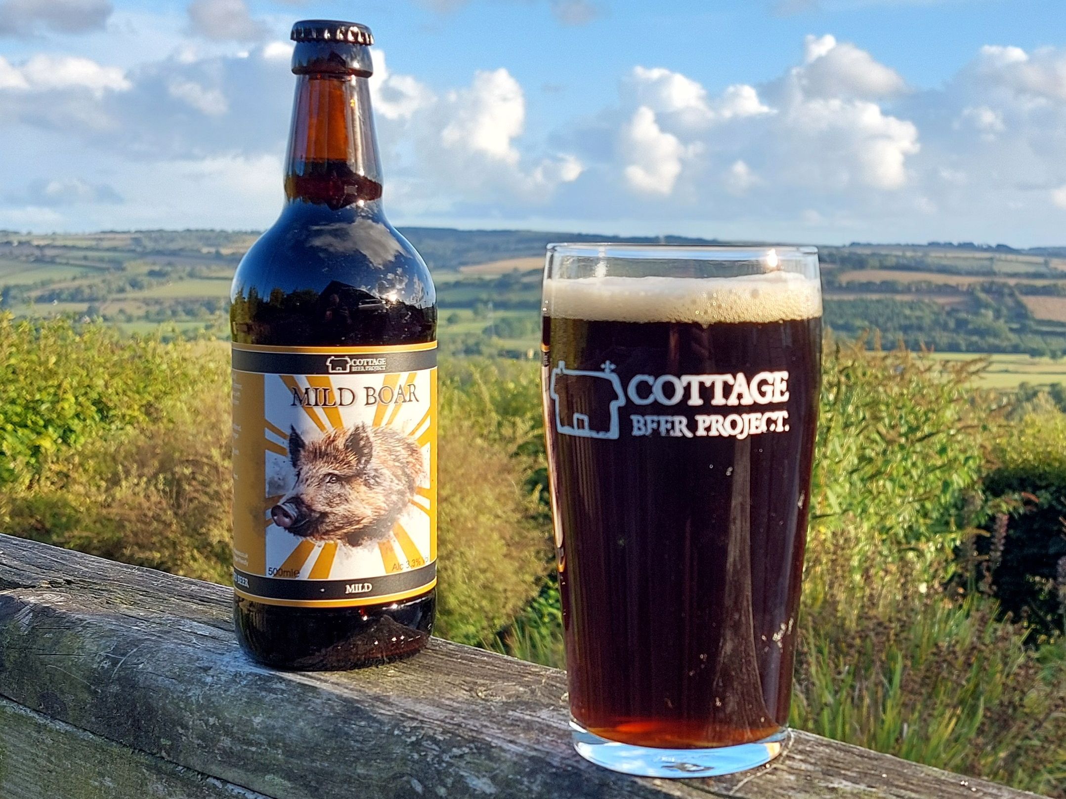 Mild Boar beer from Cottage Beer Project