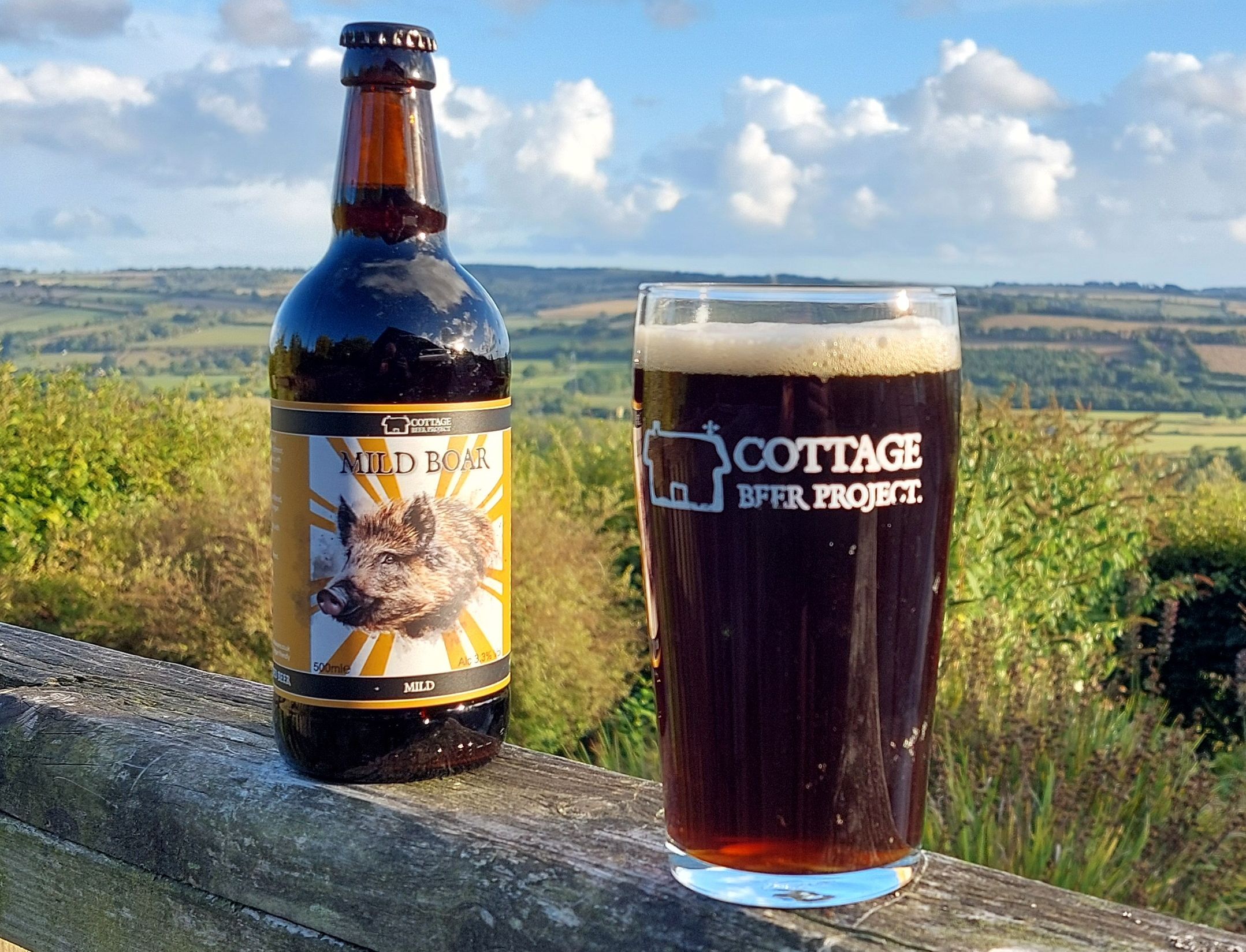 Mild Boar beer from Cottage Beer Project