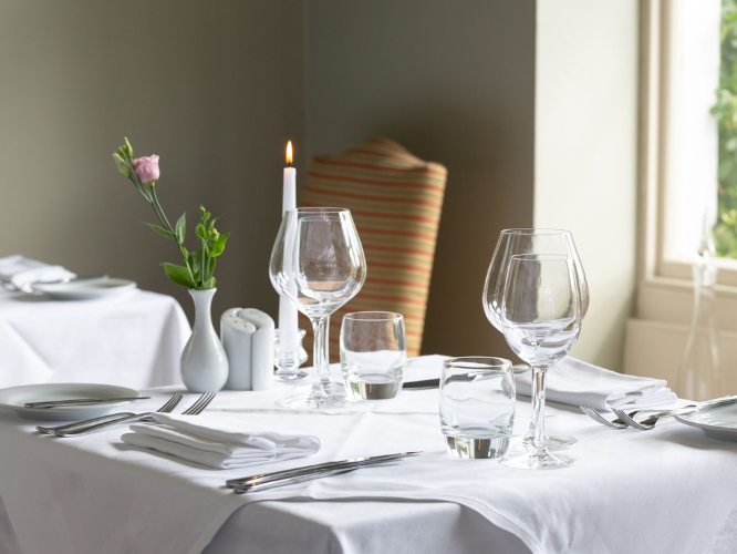 mill end hotel table