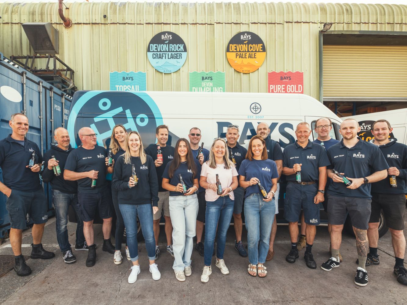 Bays Brewery team shot