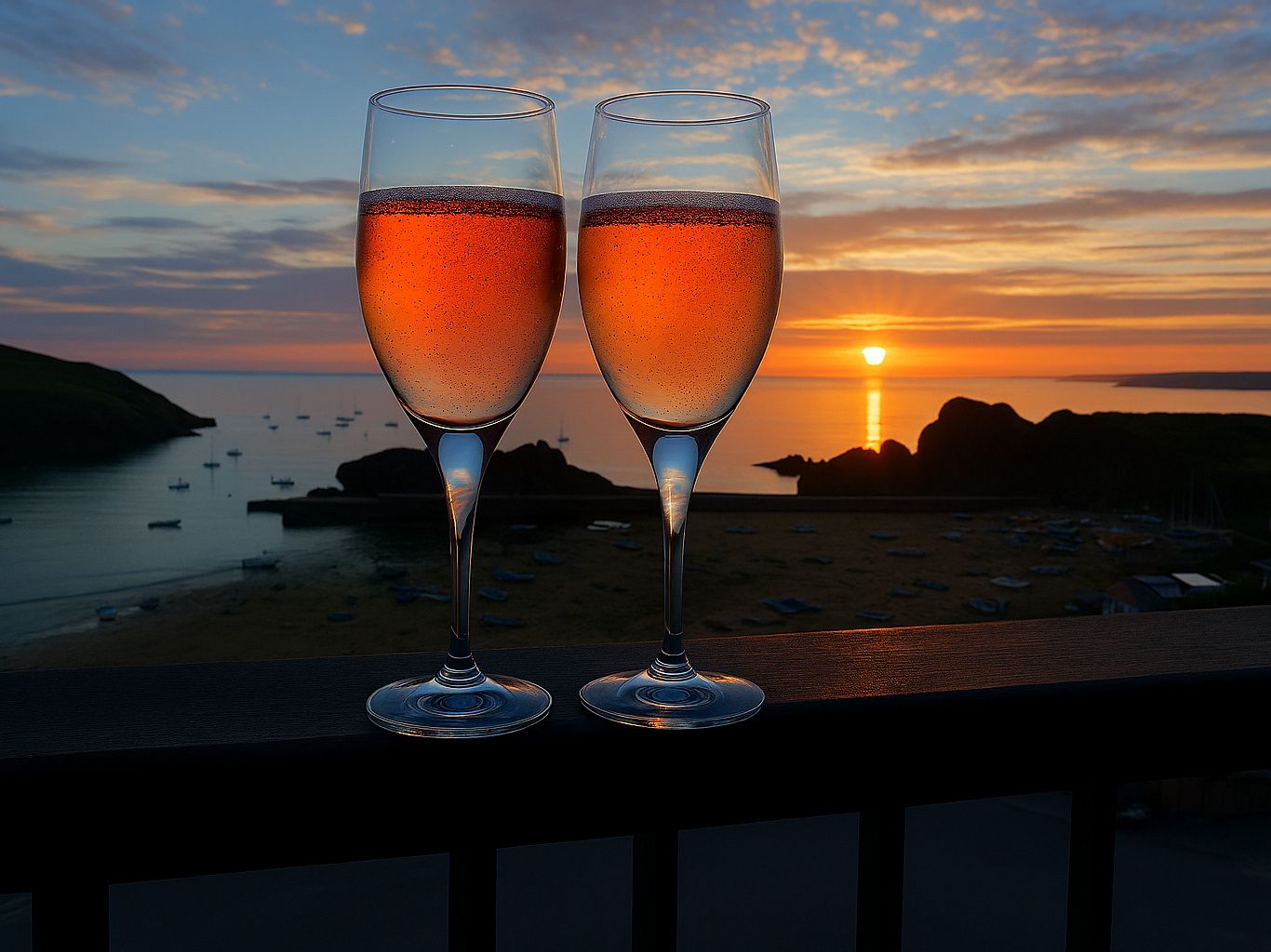 The Cottage Hotel balcony view