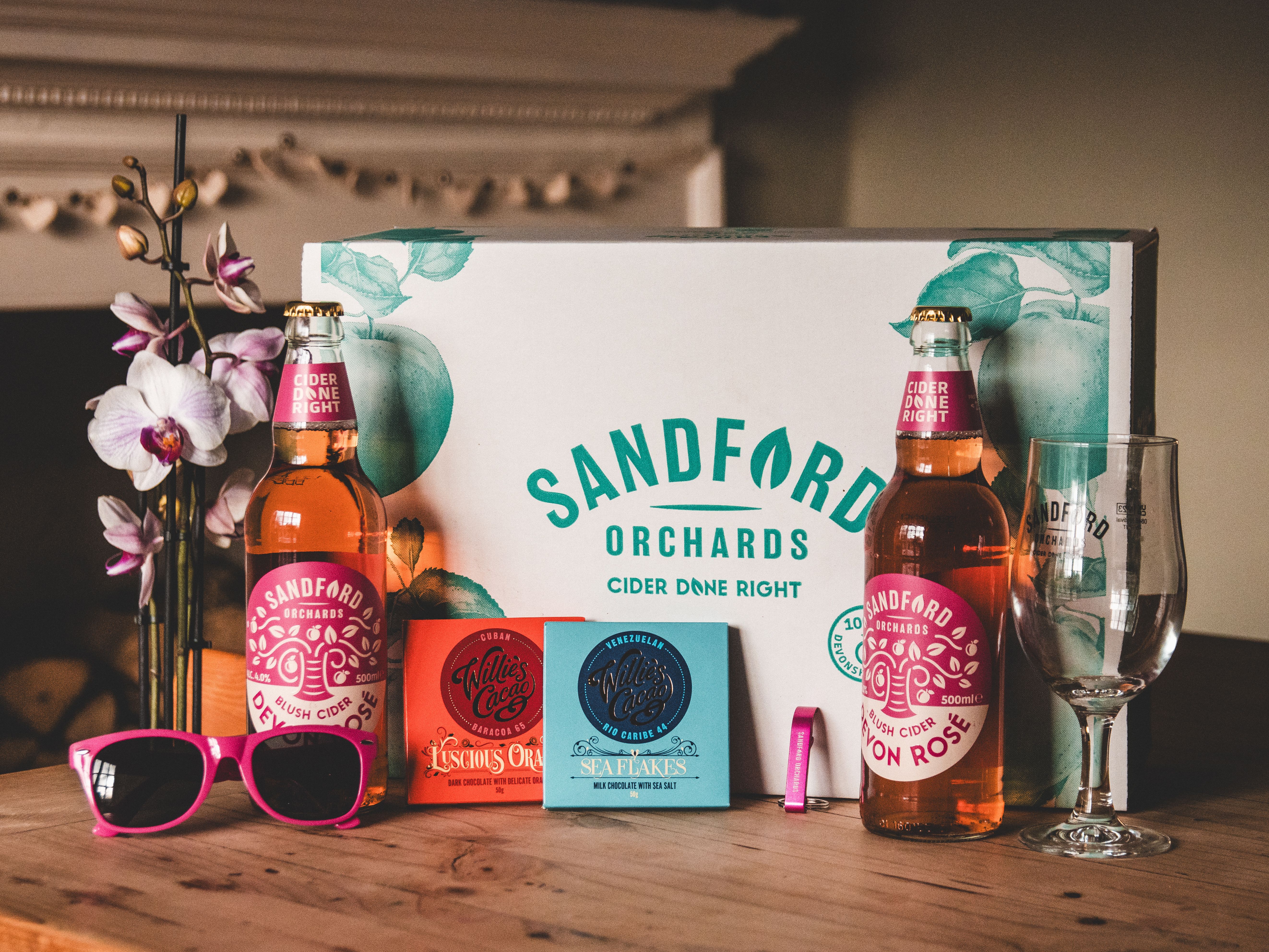 Sandford Orchards Devon Rose Hamper