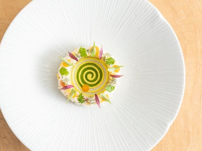 Boringdon Hall - Àclèaf dish