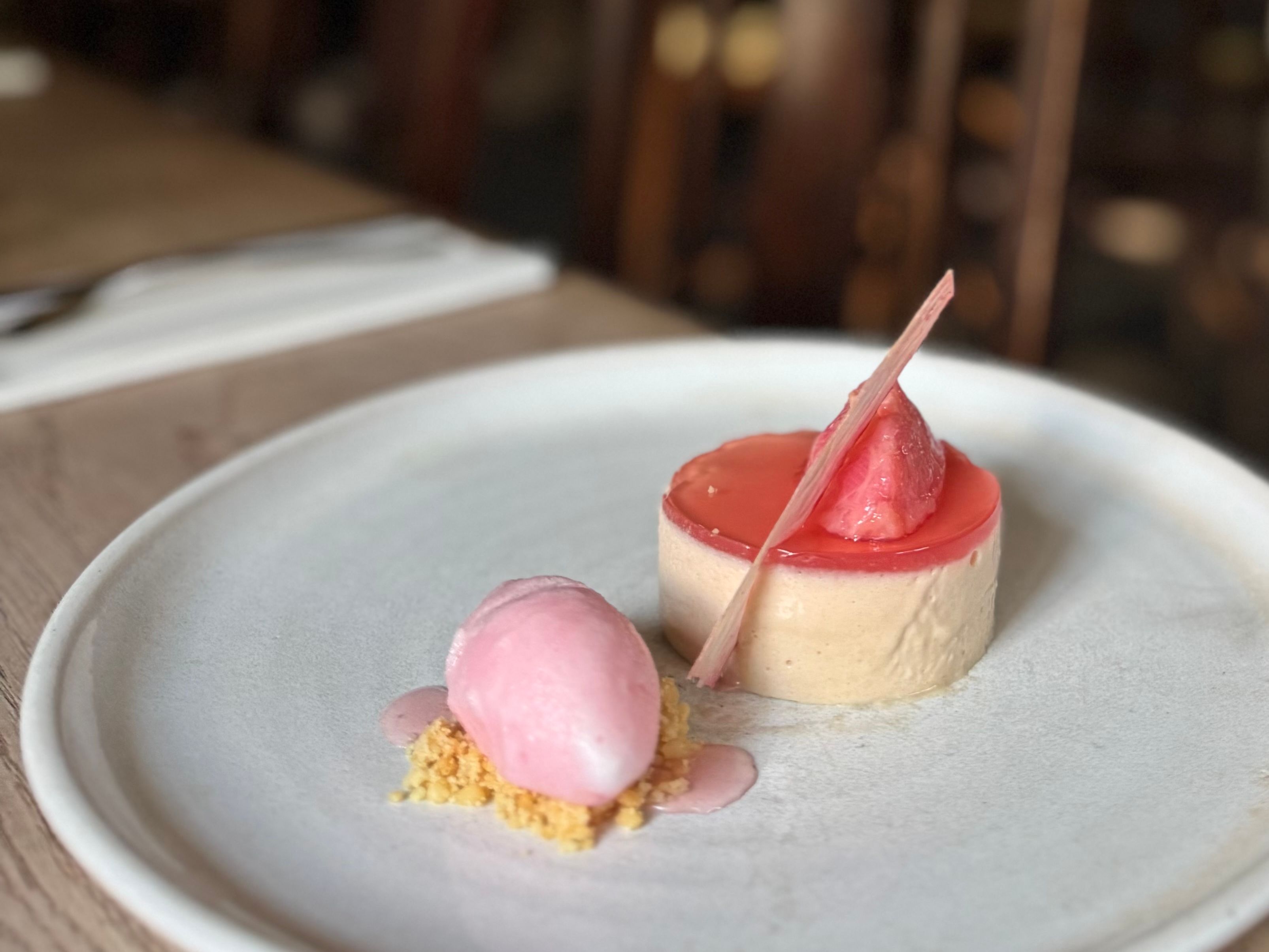 Castle Inn Lydford dessert