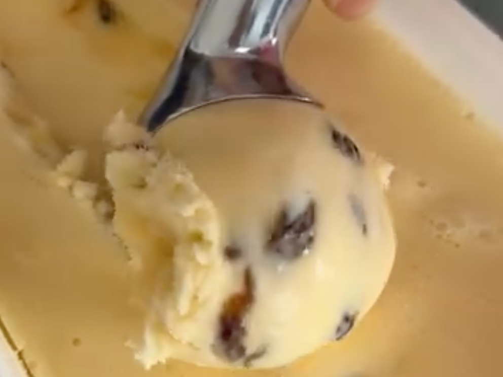 Granny Gothards and Two Drifters rum and raisin ice cream