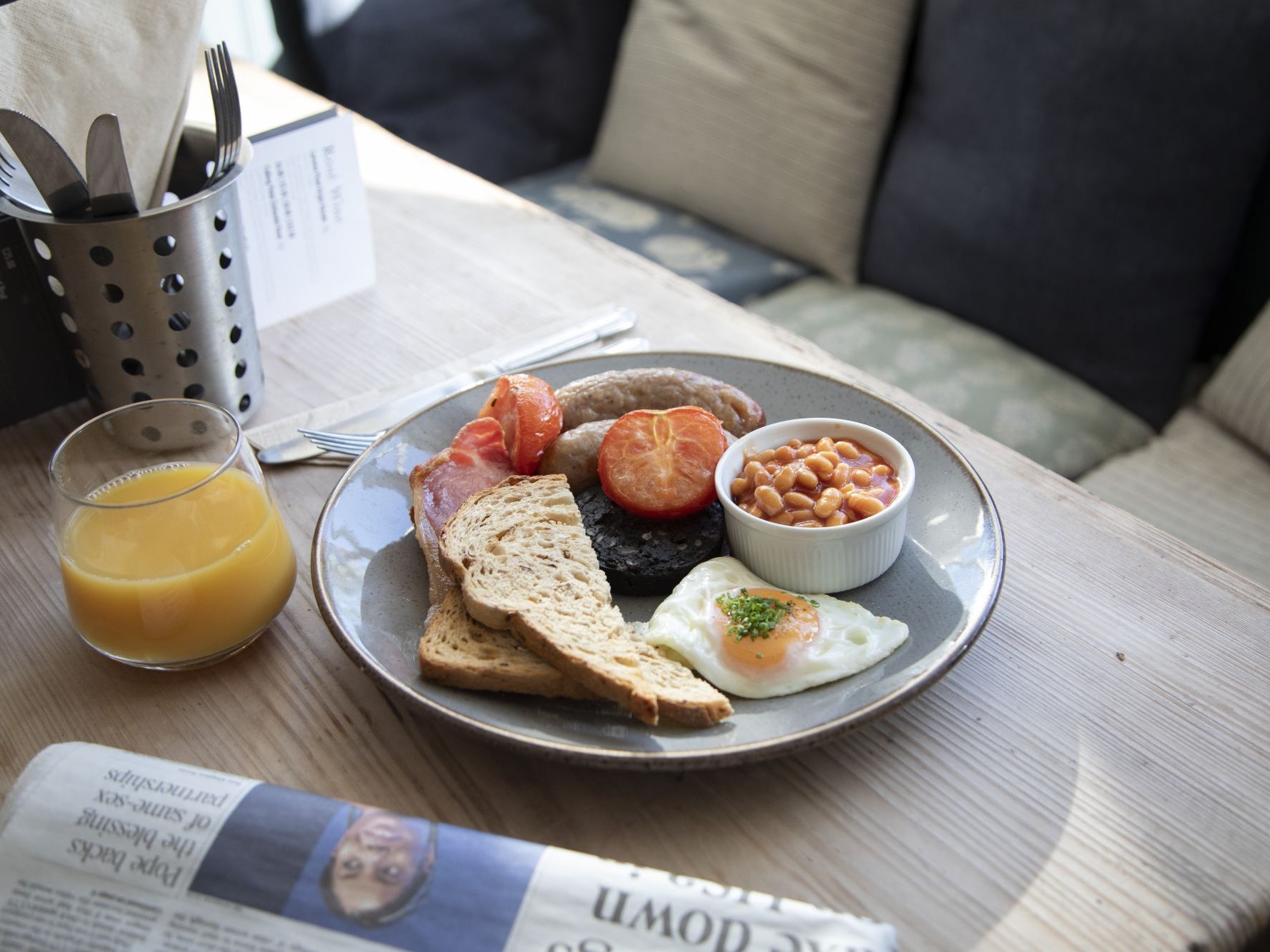 Kings Arms Otterton Breakfast