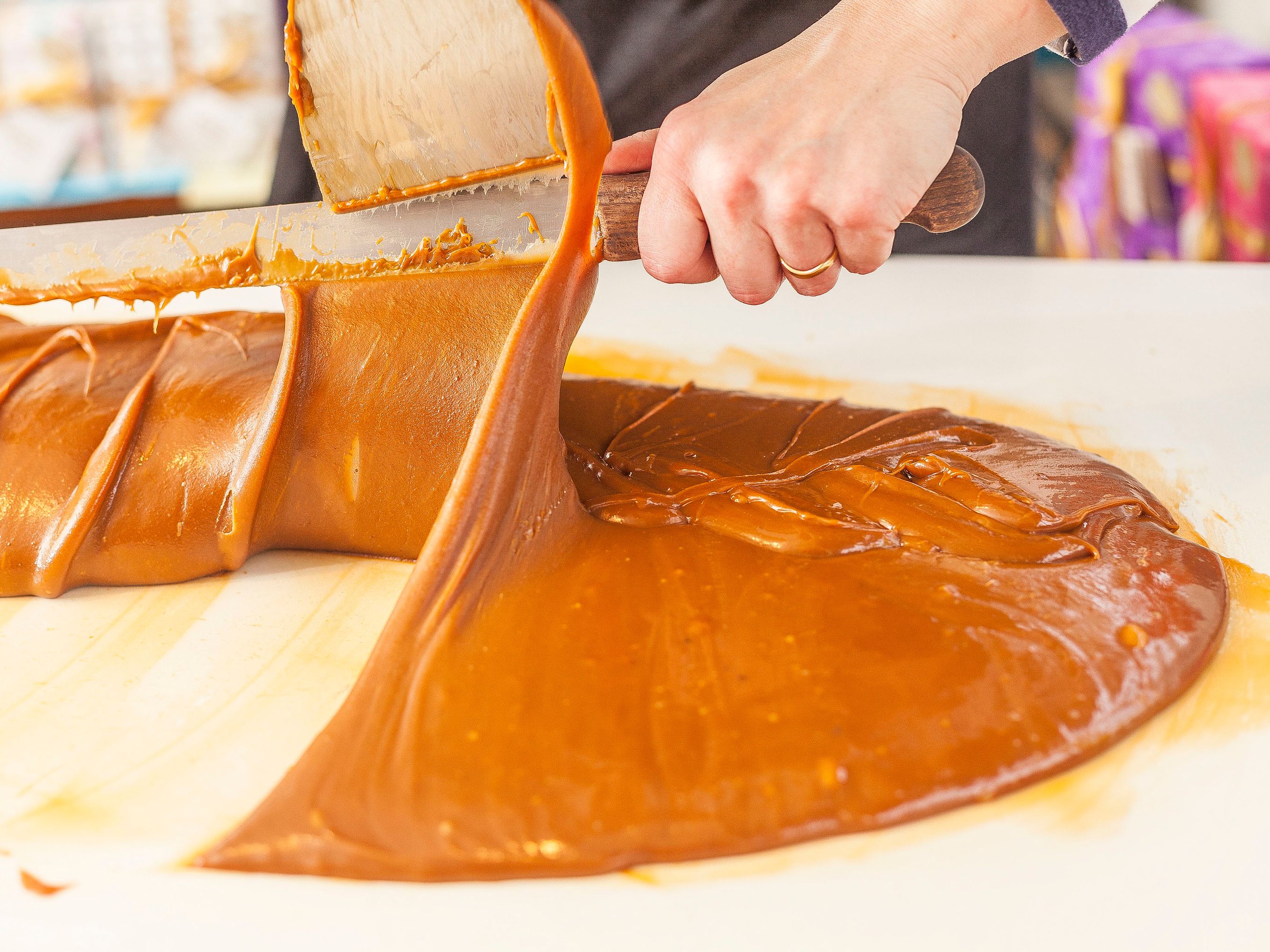 Rolys Fudge making