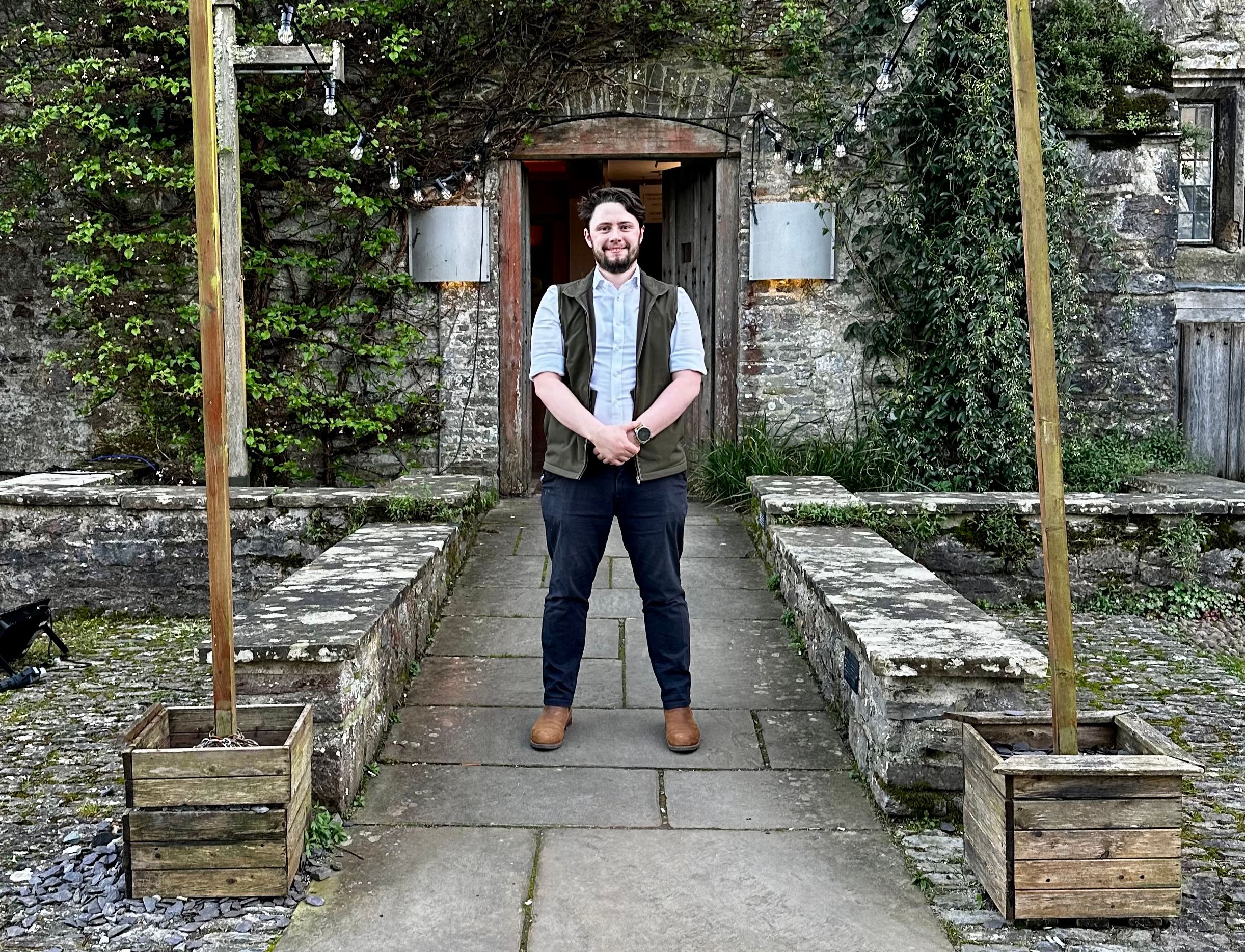 Chef Dan Foster. White Hart Dartington