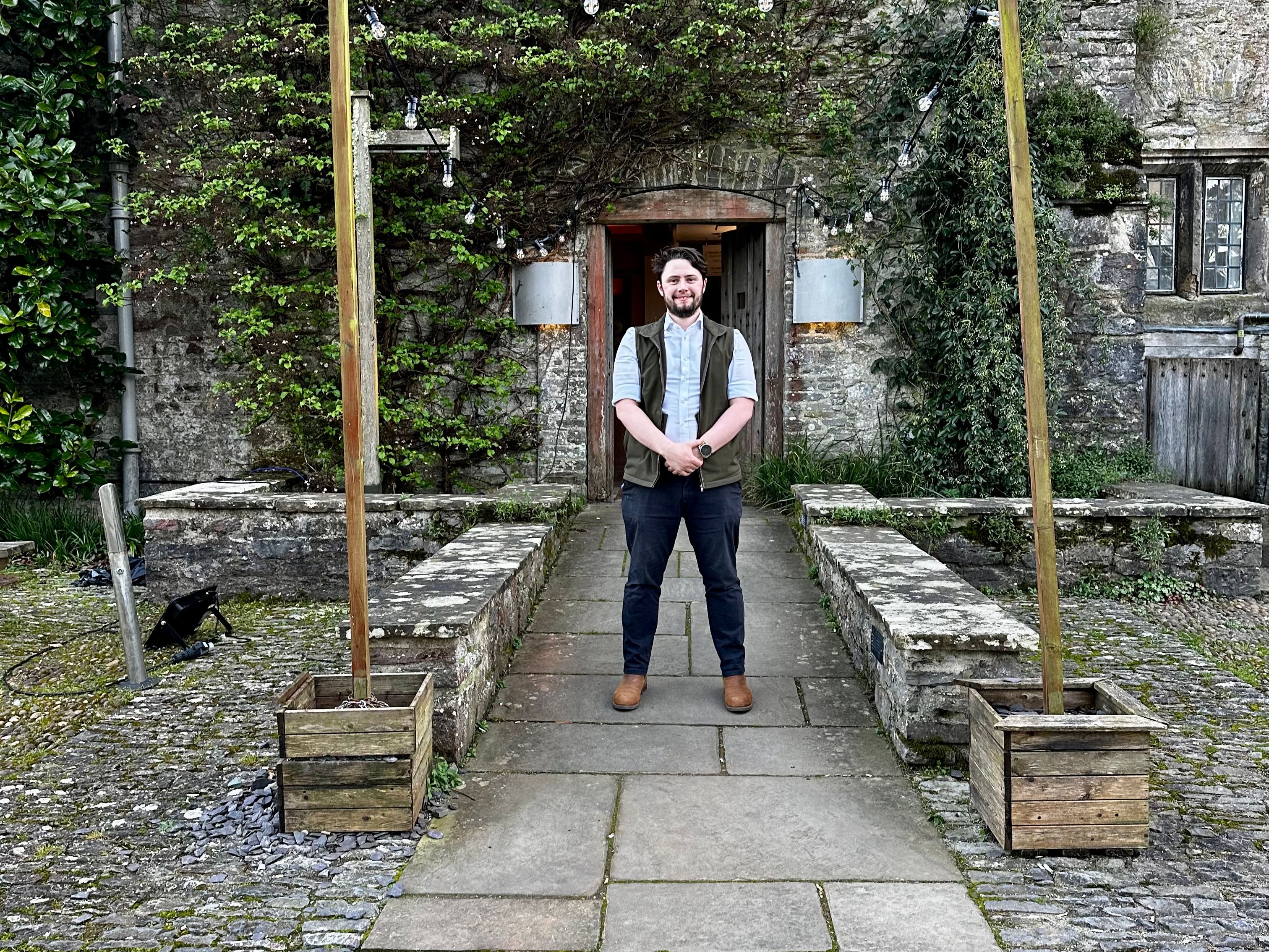 Chef Dan Foster. White Hart Dartington