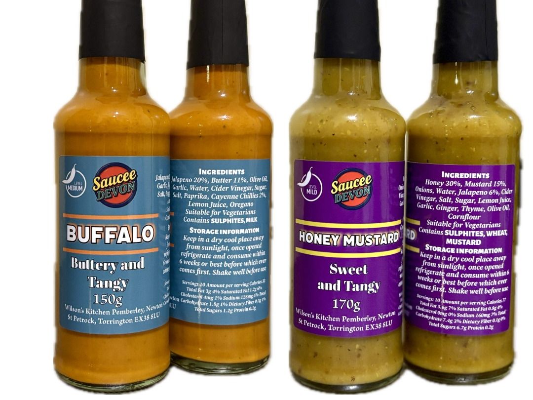 Saucee sauces by Wilsons Kitchen