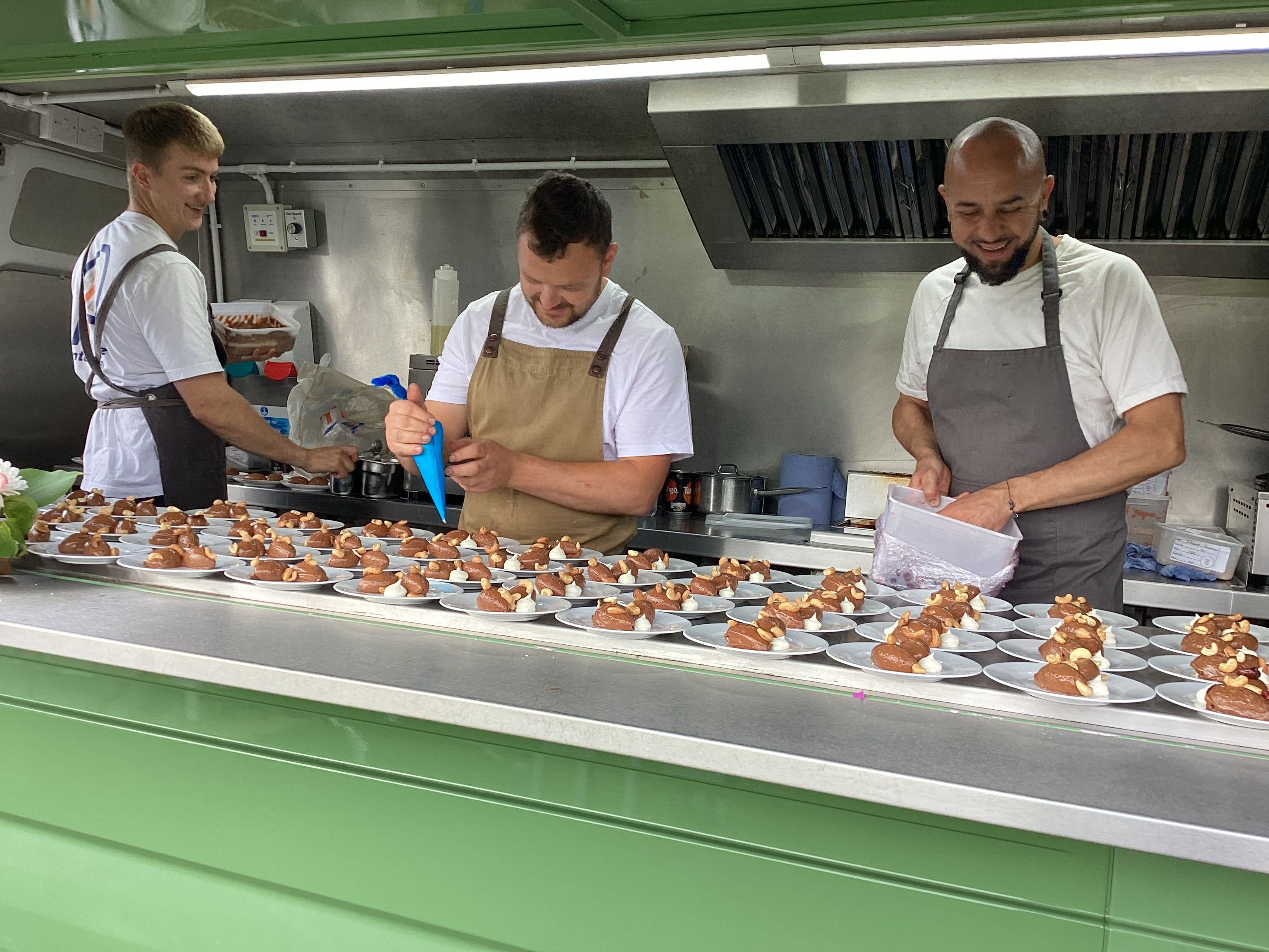 Max and Mike's Street Food van