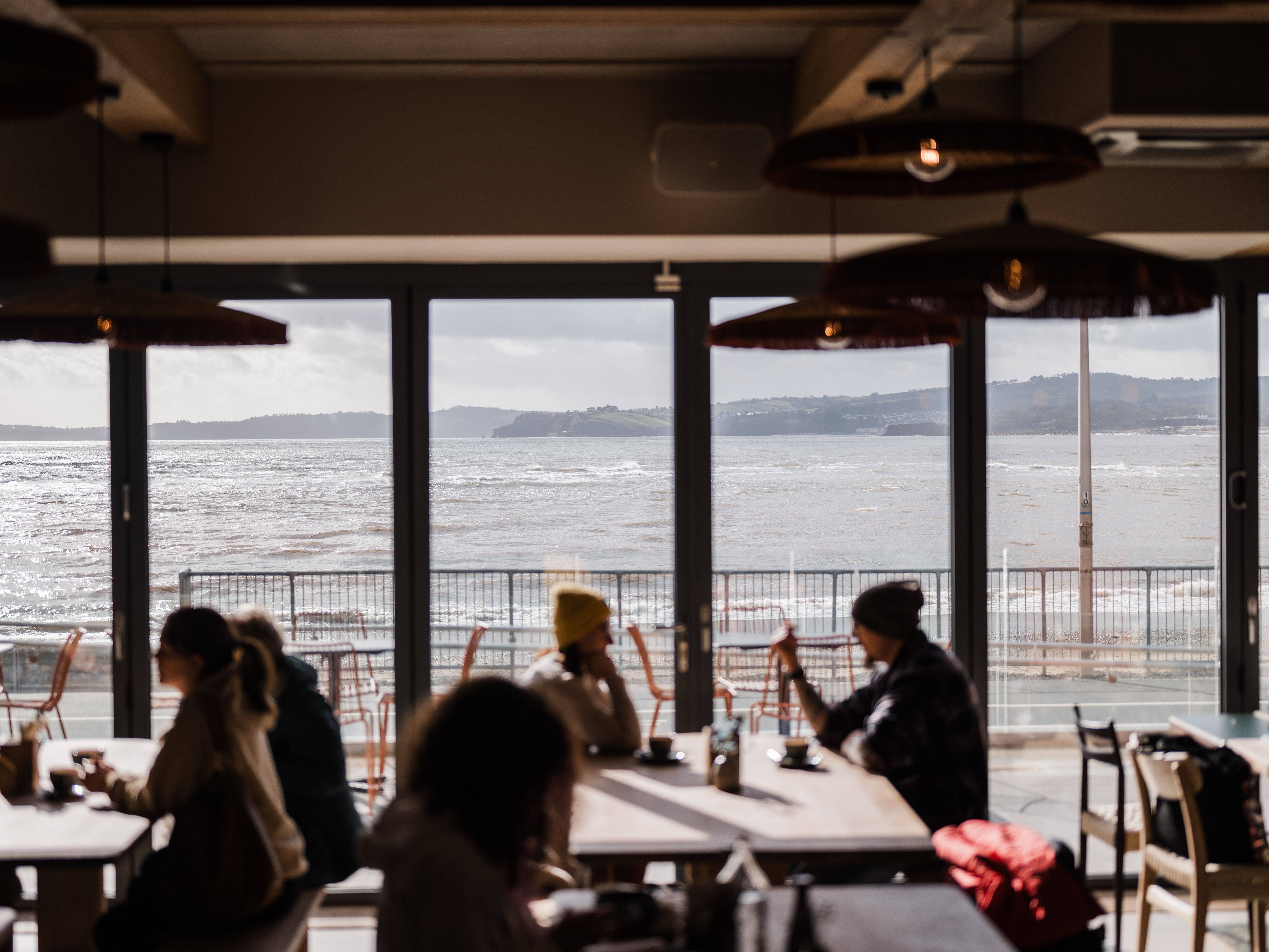 Heydays interior view out