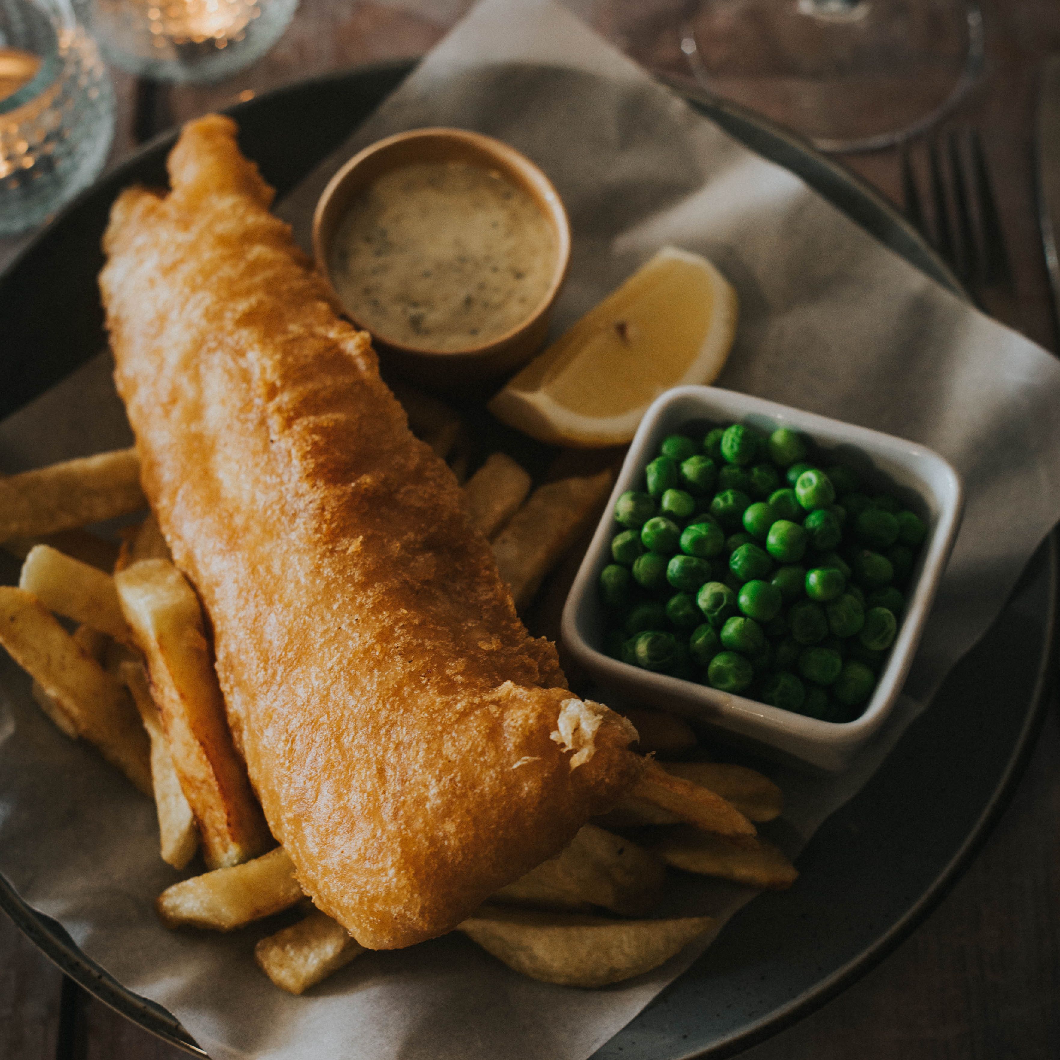 Greendale Kitchen fish and chips
