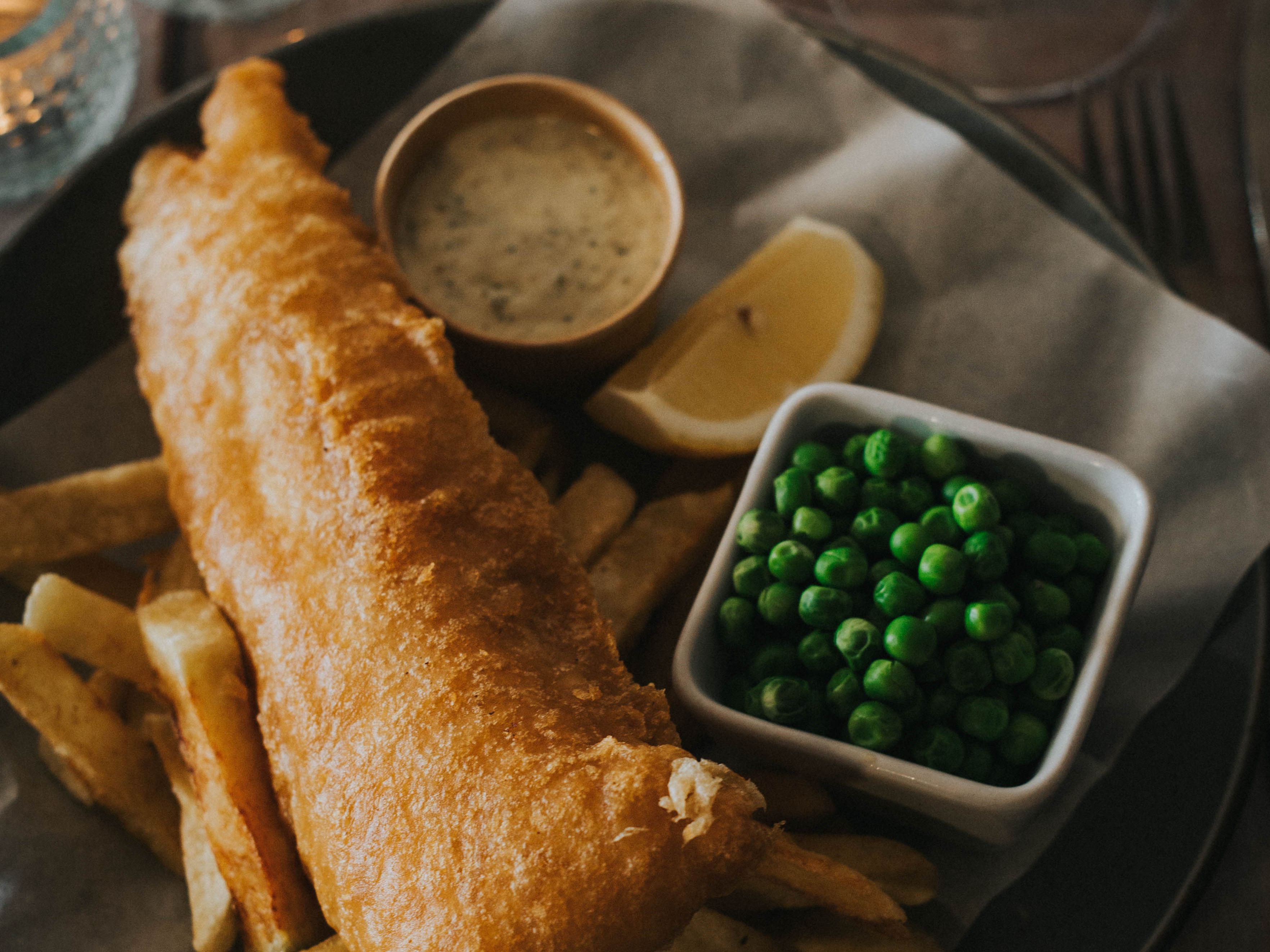 Greendale Kitchen fish and chips