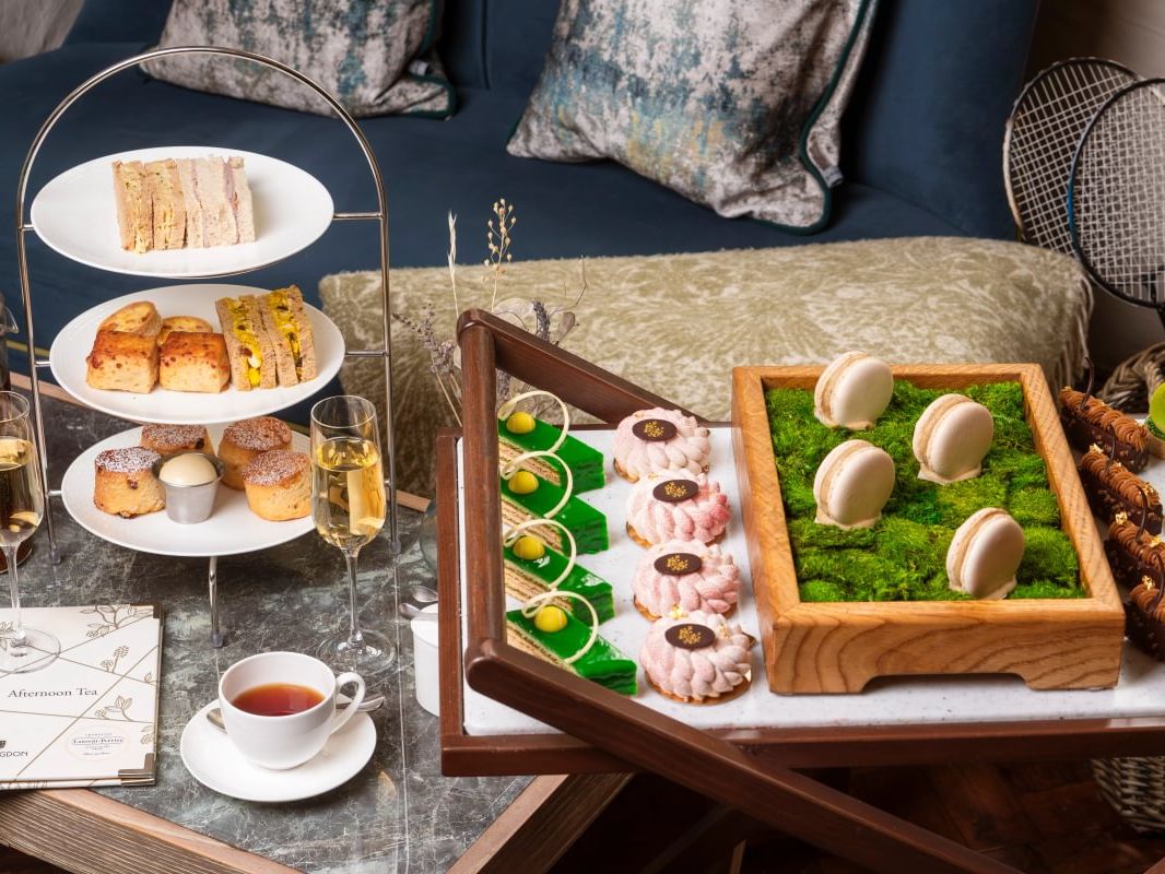 Boringdon Hall Wimbledon Afternoon Tea