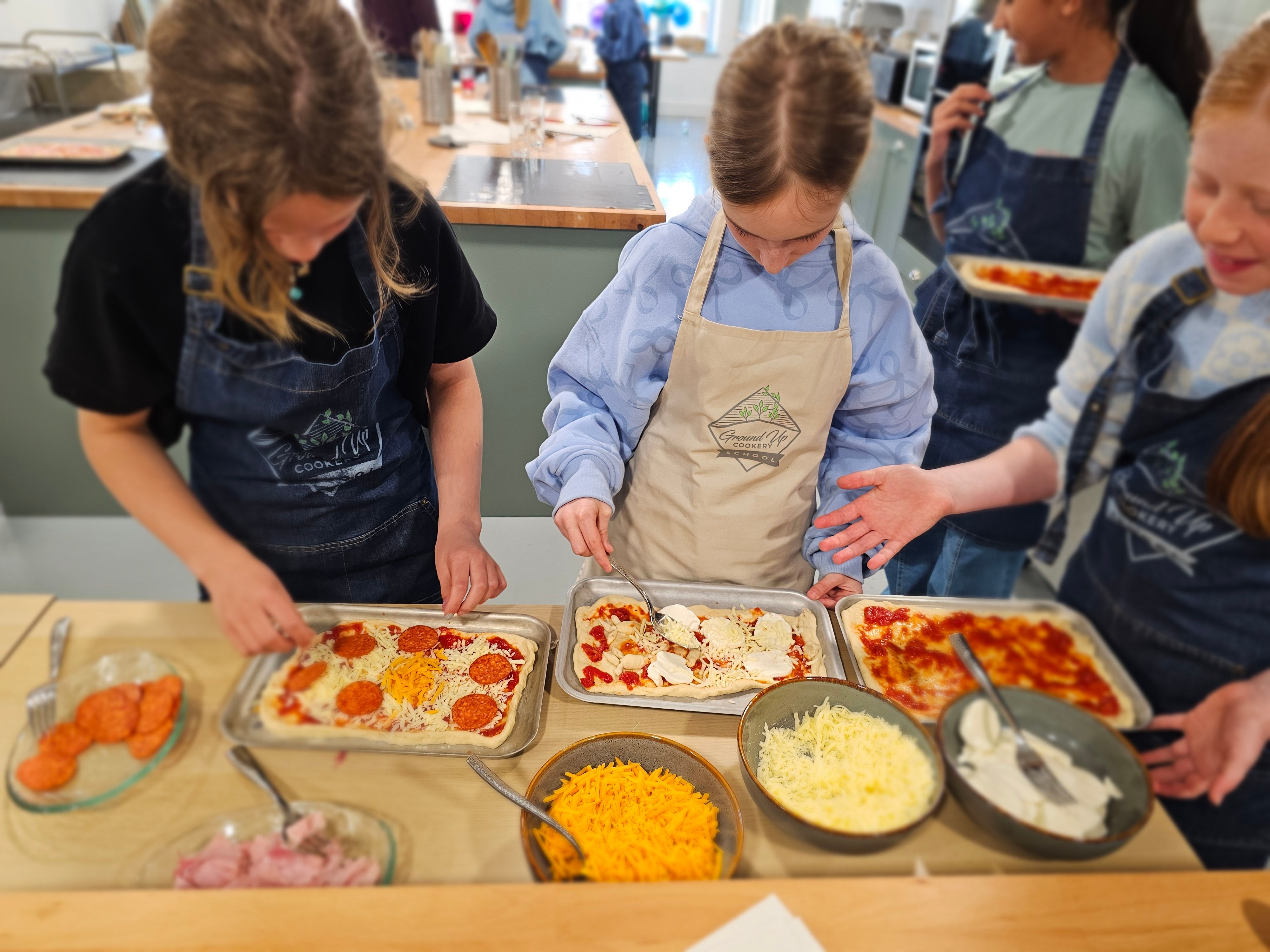 Ground Up Cookery School Young Chef Parties