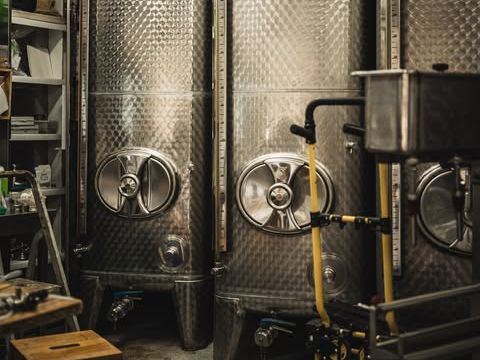 Bollhayes Cider tanks