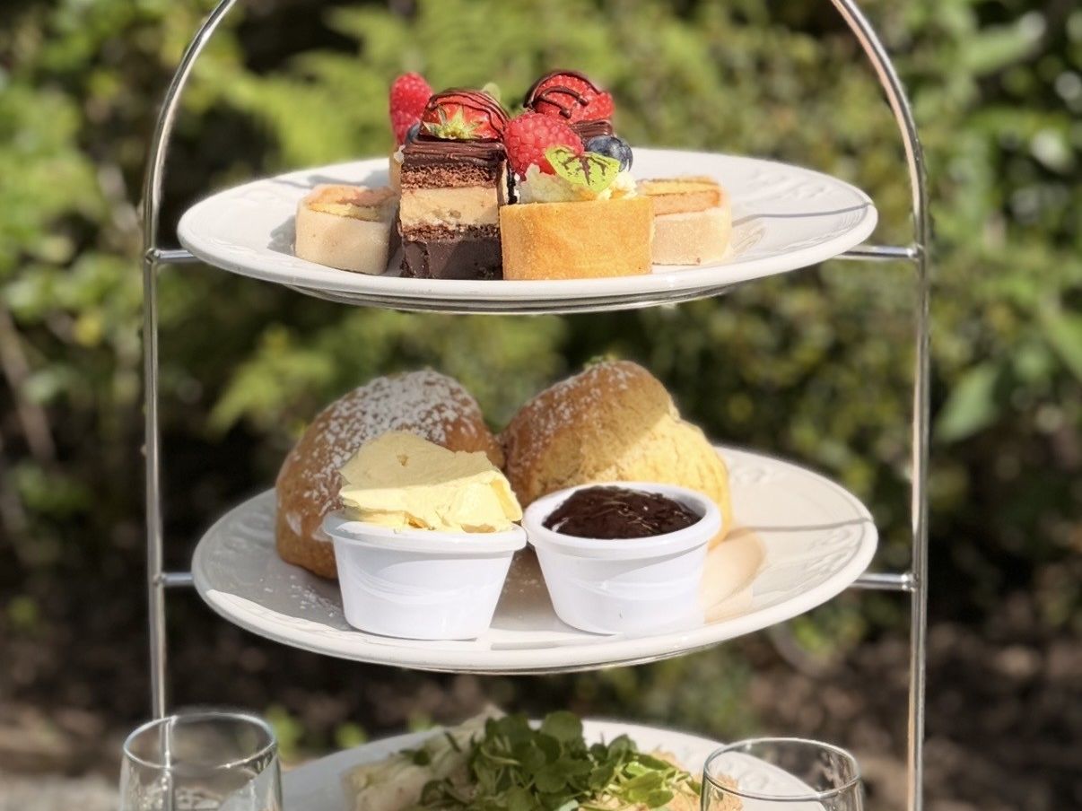 Bedford Hotel Afternoon Tea garden 2026