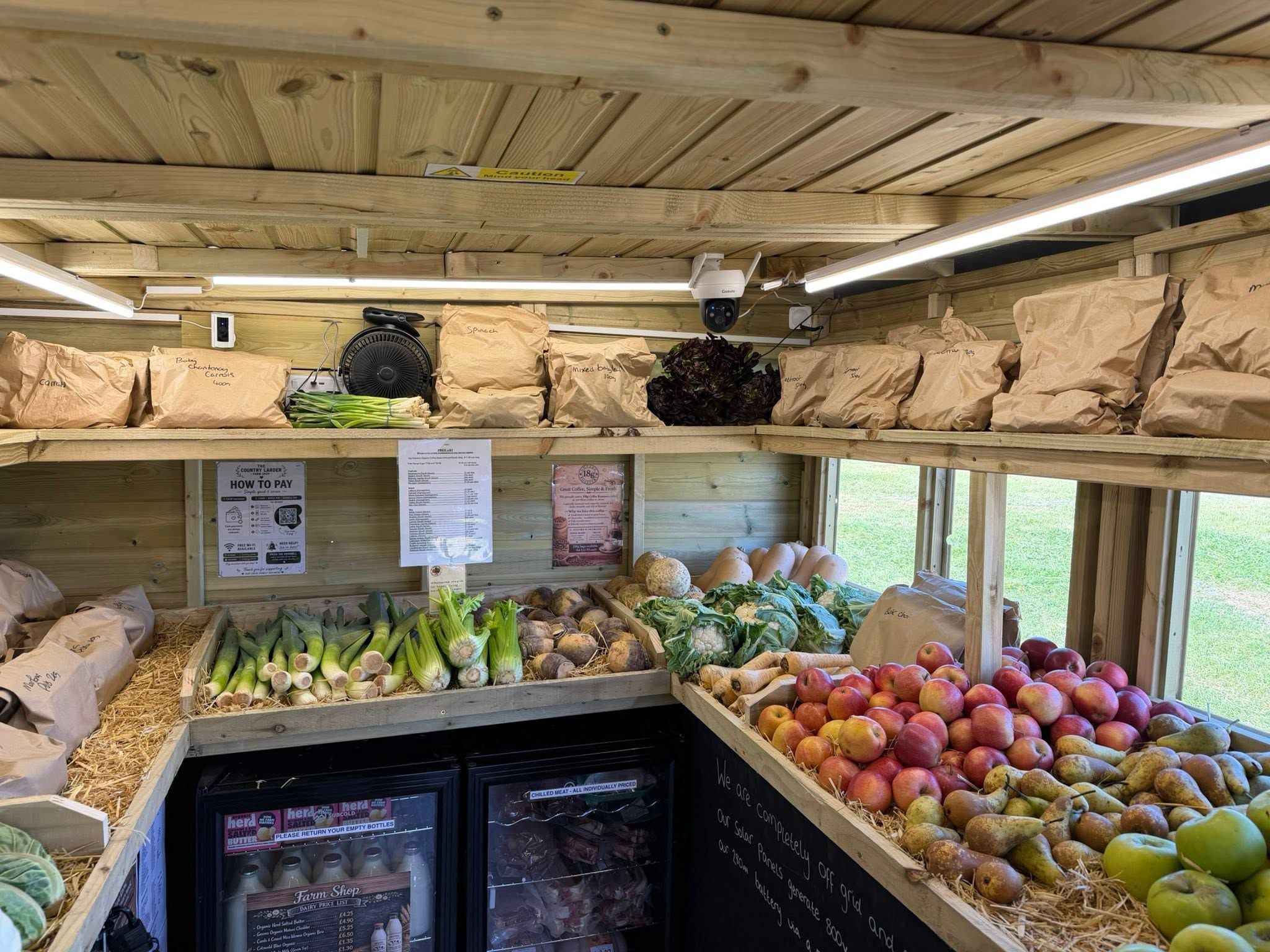 Country Larder Farm Shop interior