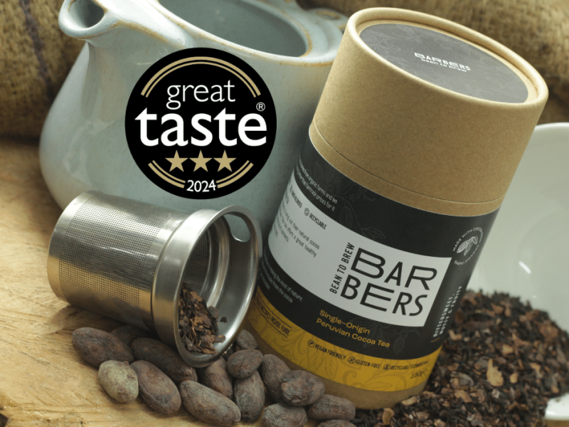Barbers Single Origin Peruvian Cocoa Tea