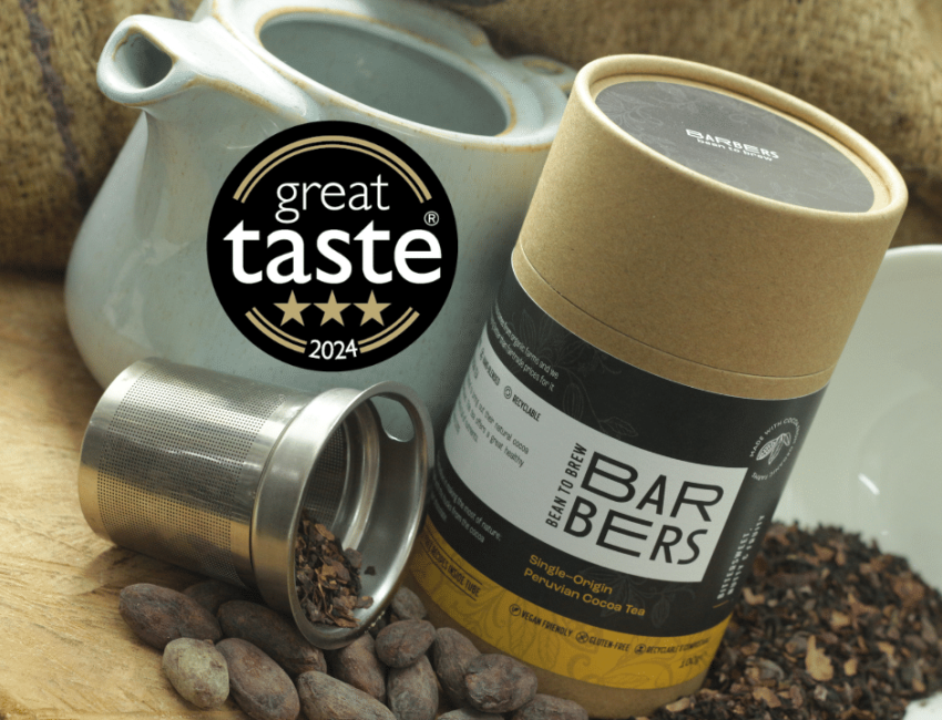 Barbers Single Origin Peruvian Cocoa Tea