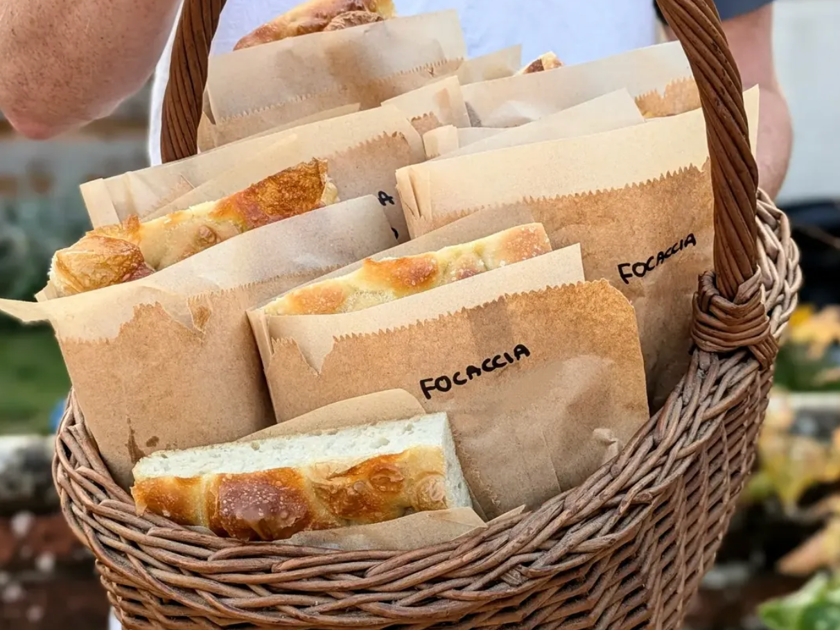 Sloe Bakery Focaccia