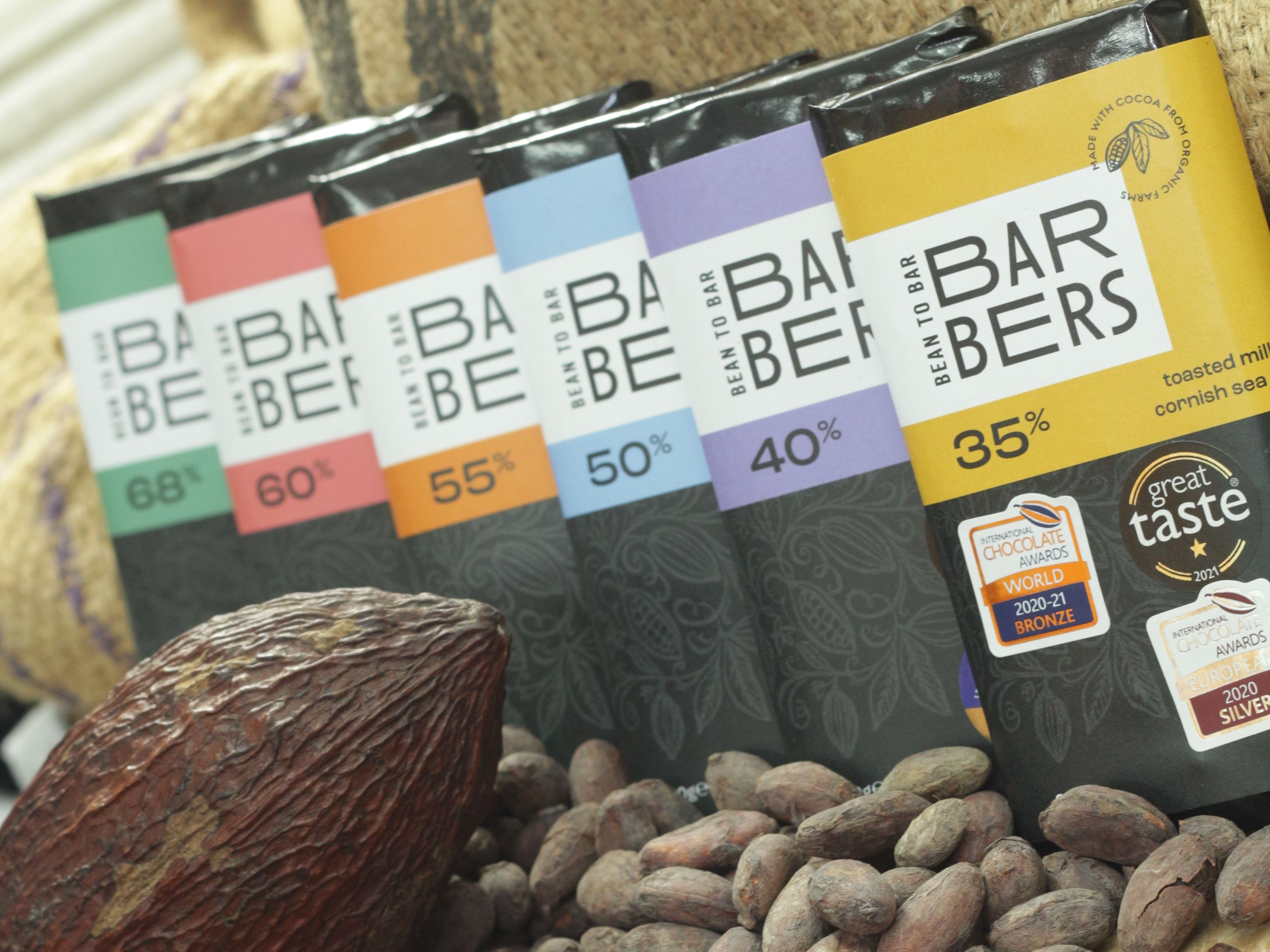 Barbers Bean to Bar chocolate