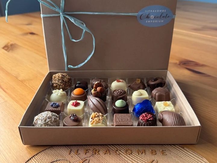 Ilfracombe Chocolate Emporium chocolate box