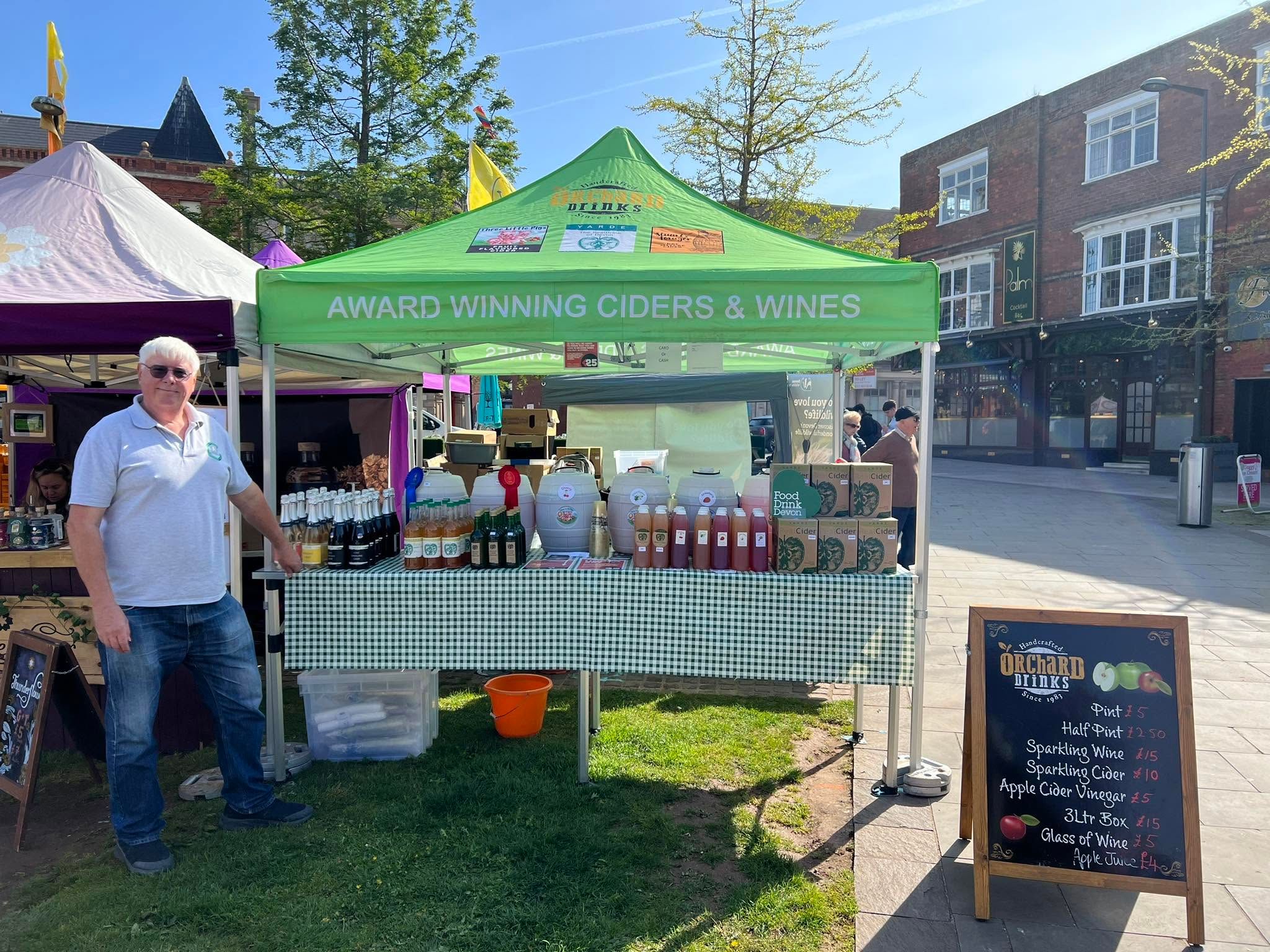 Orchard Drinks stand
