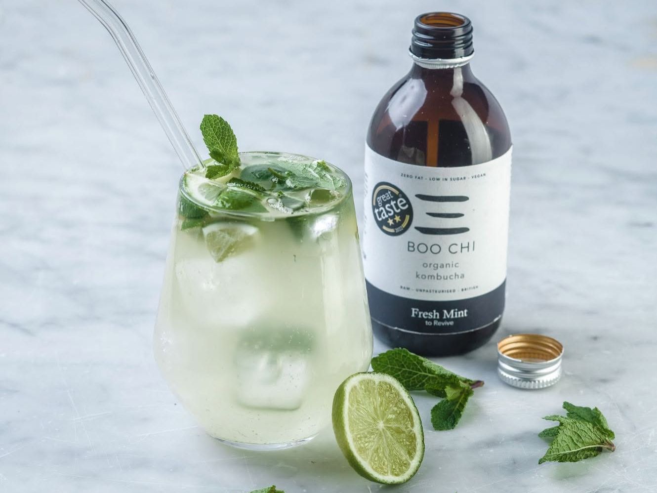 Boo Chi Kombucha Fresh Mint