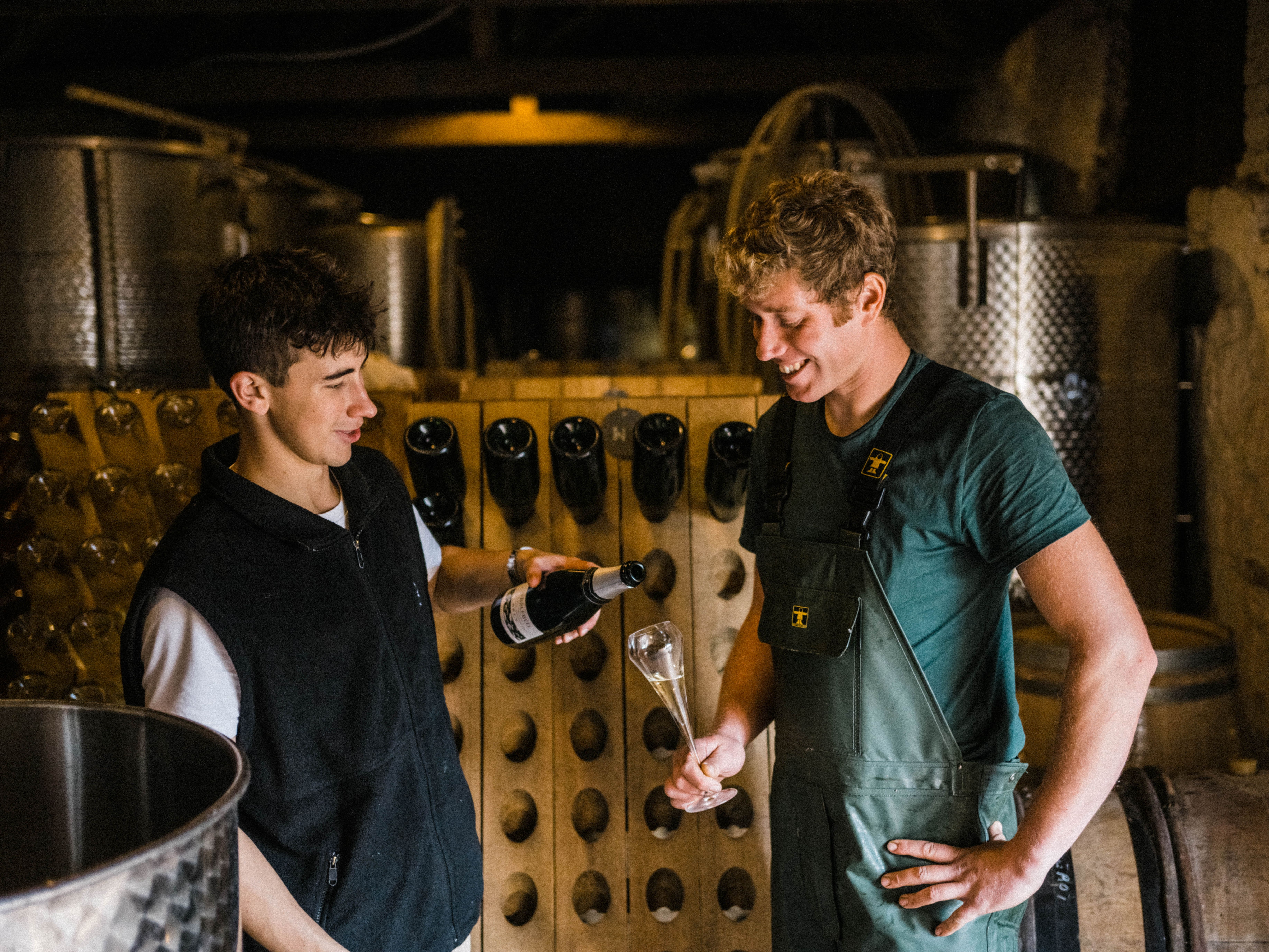 Darts Farm Pebblebed Wine tasting