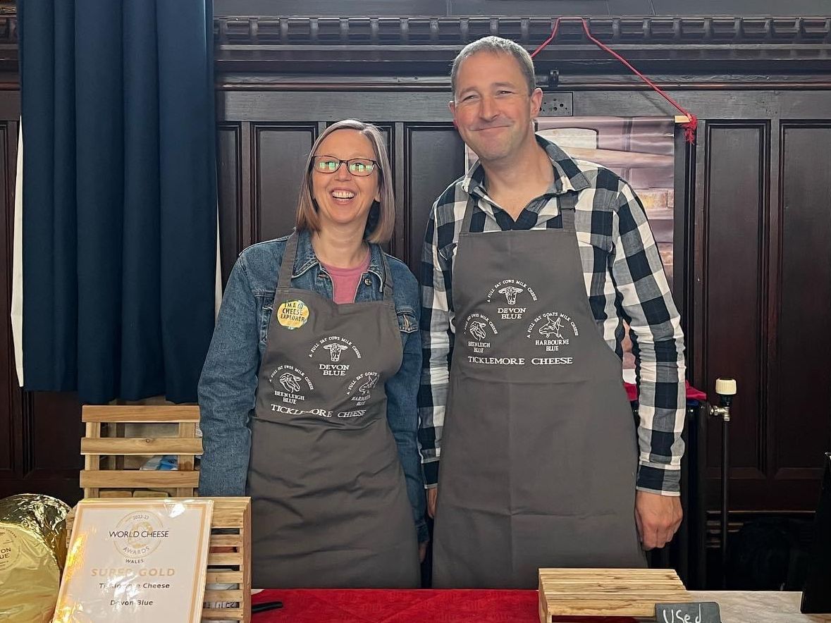 Ticklemore Cheese Dairy Ben Harris