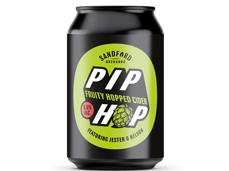 Sandford Orchards, Pip Hop, 330ml can cut out  (1)
