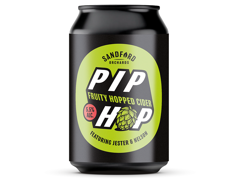 Sandford Orchards, Pip Hop, 330ml can cut out  (1)