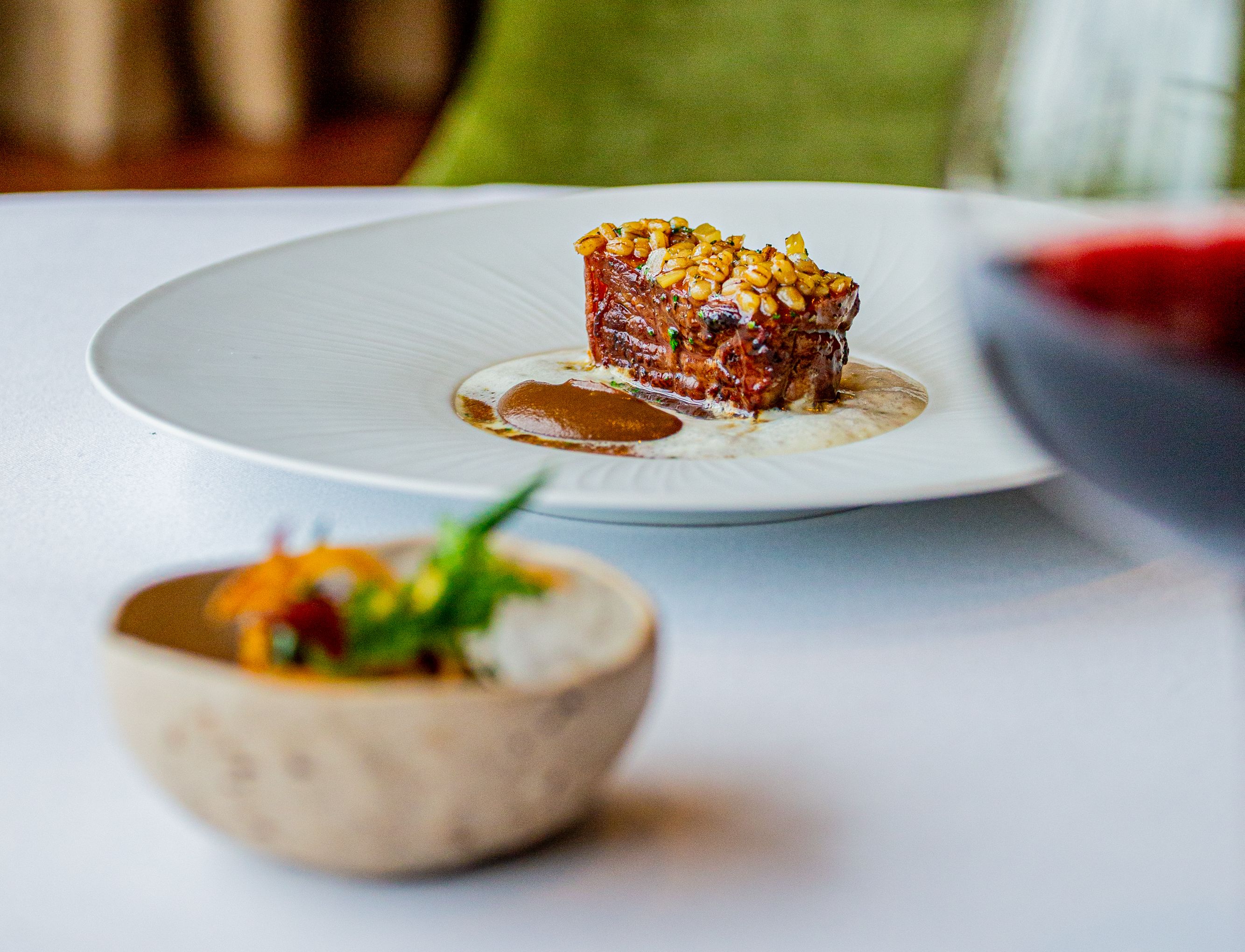 Gidleigh Park food
