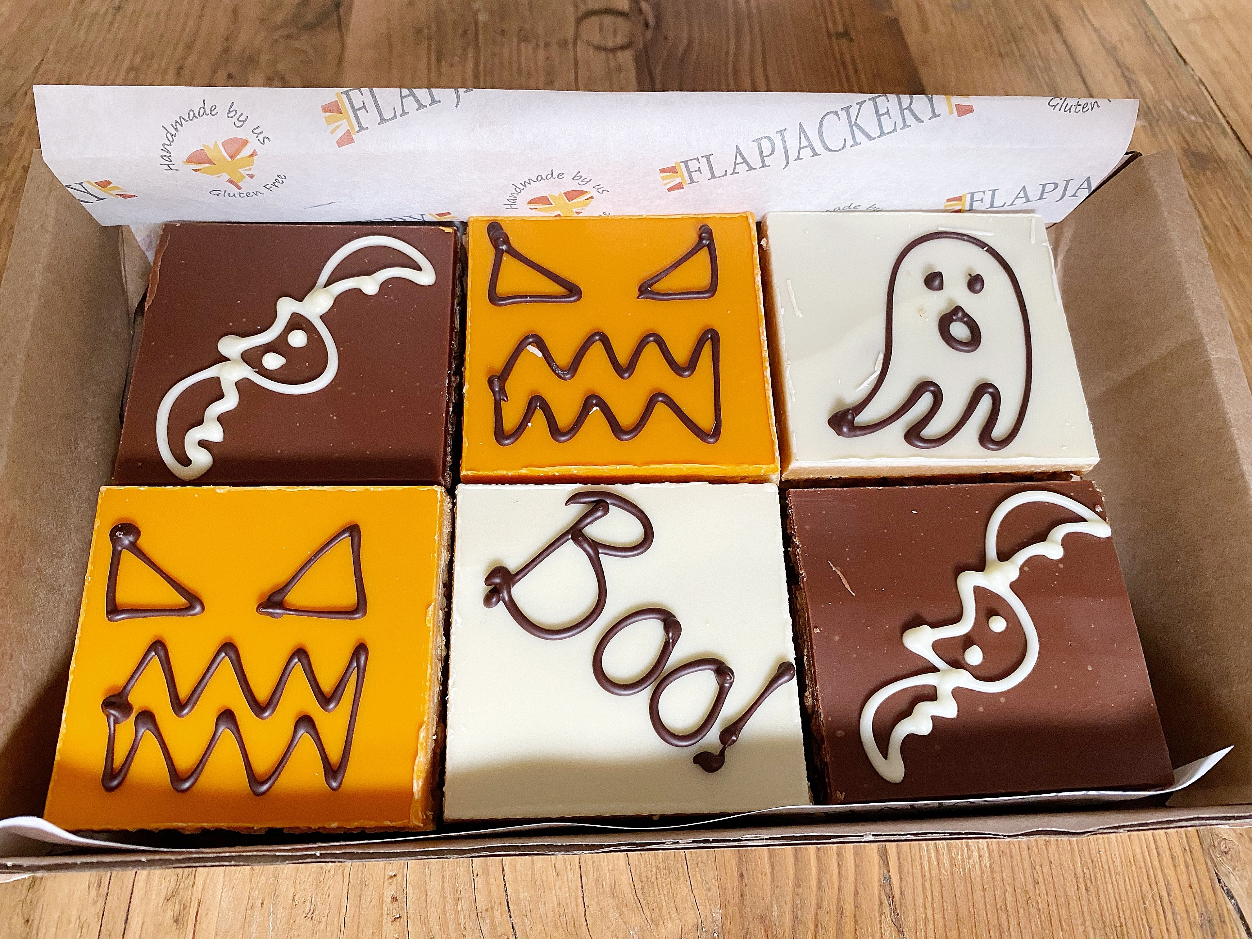 Halloween Flapjacks from Fkapjackery