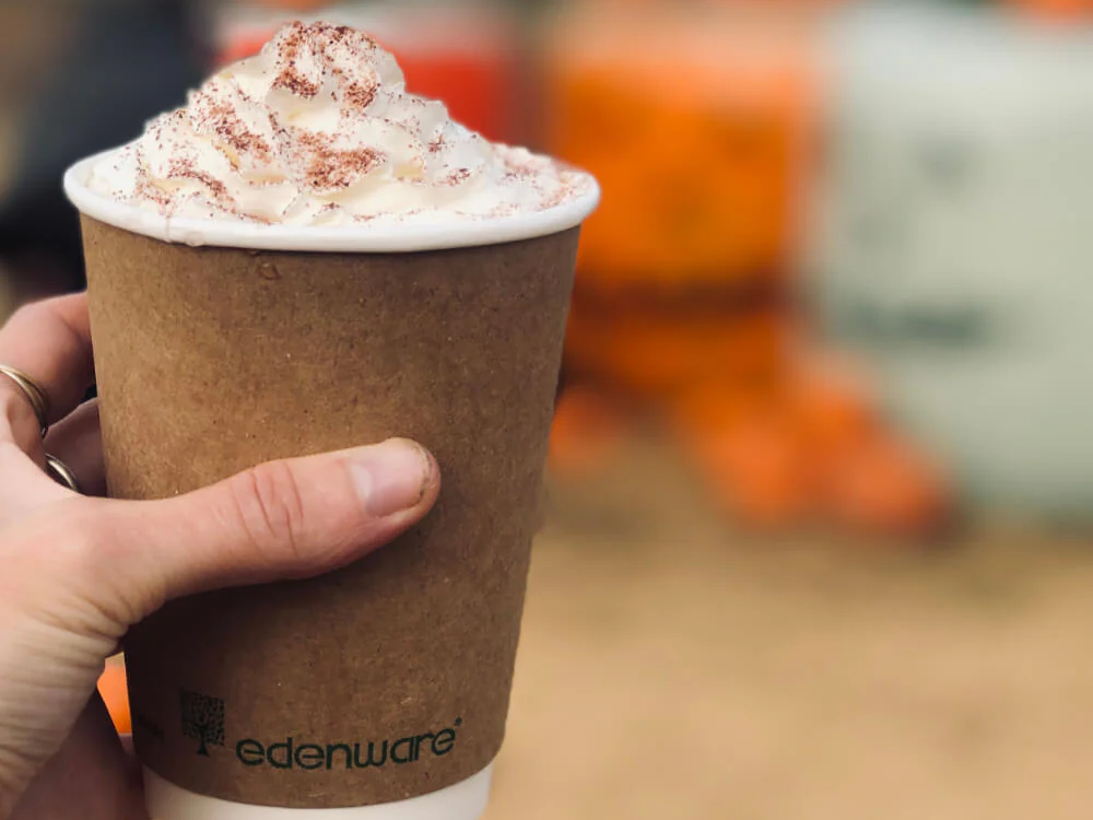 Hot choc pumpkins Darts Farm