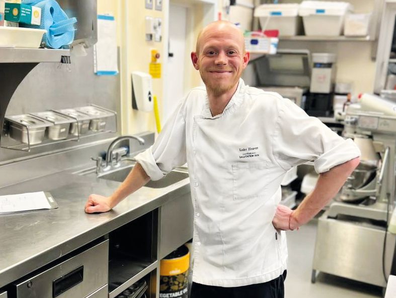 Luke Heaver Salutation Inn Chef