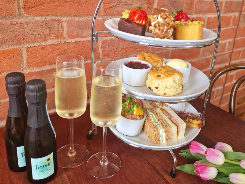 Powderham Farm Shop Afternoon Tea