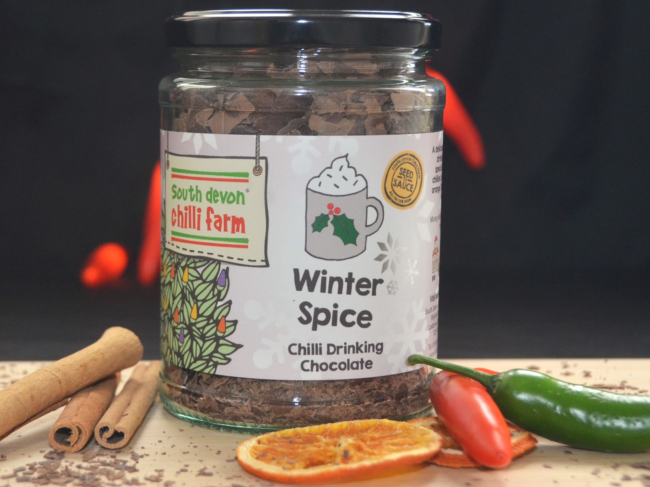 South Devon Chilli Farm Jar Shot Winter Spice
