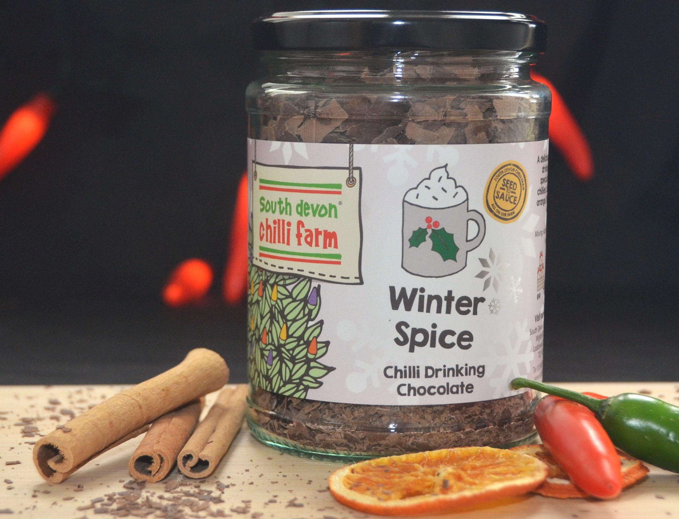 South Devon Chilli Farm Jar Shot Winter Spice
