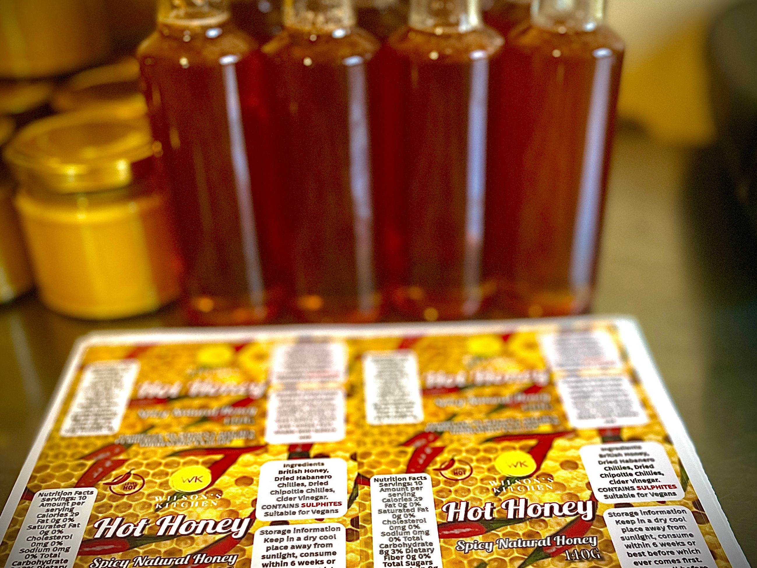 Wilsons Kitchen Hot Honey