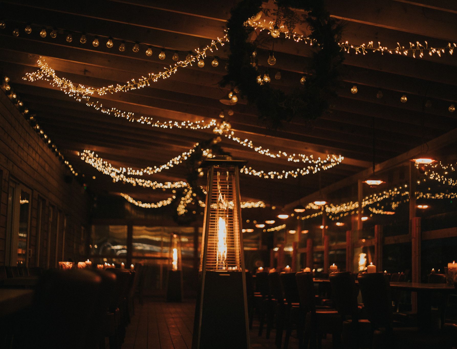 Greendale Farm Shop outside decking